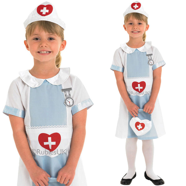 Kids Nurse Girl Costume