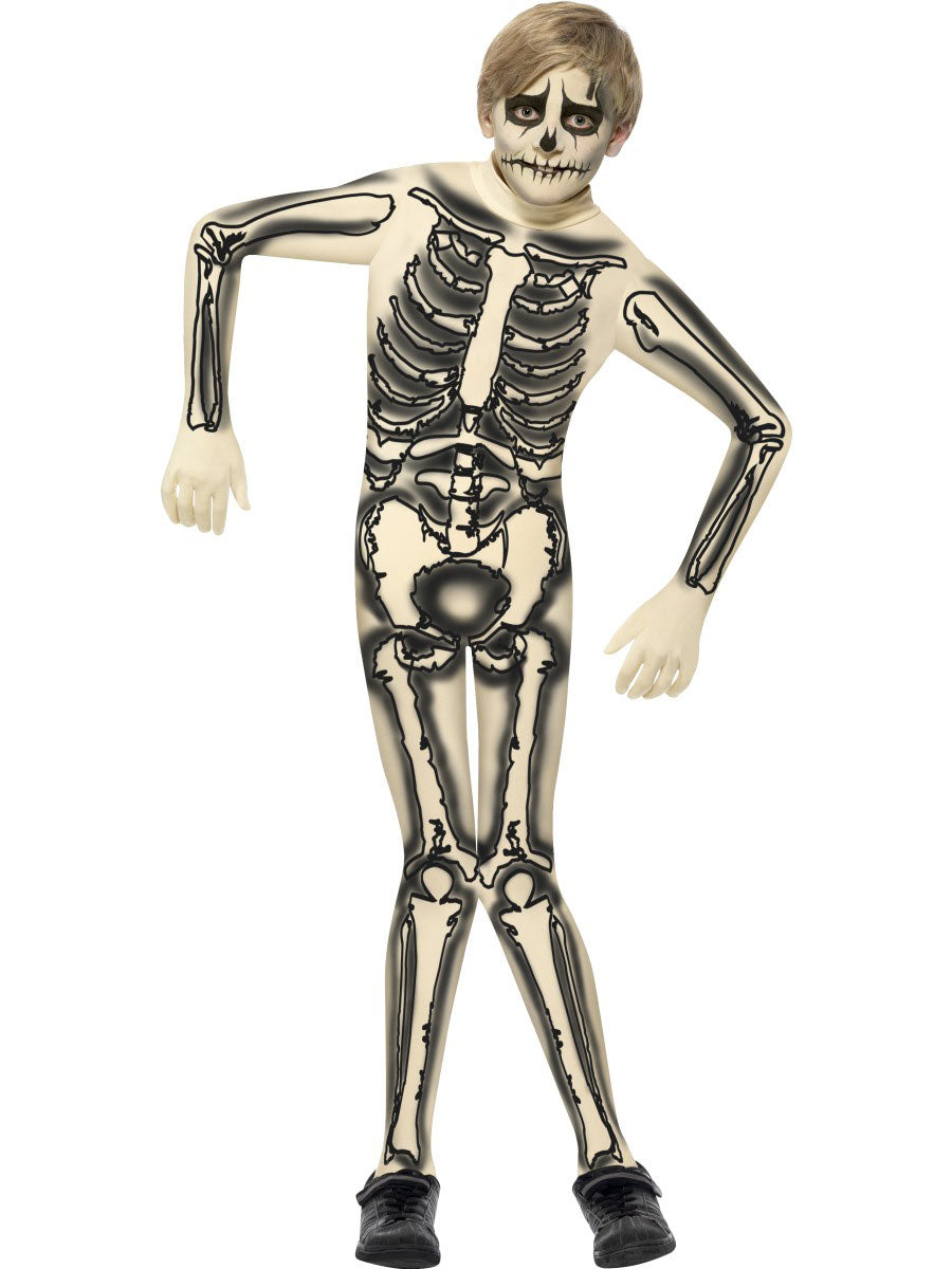 Boys Skeleton Costume at Fancy Dress and Party