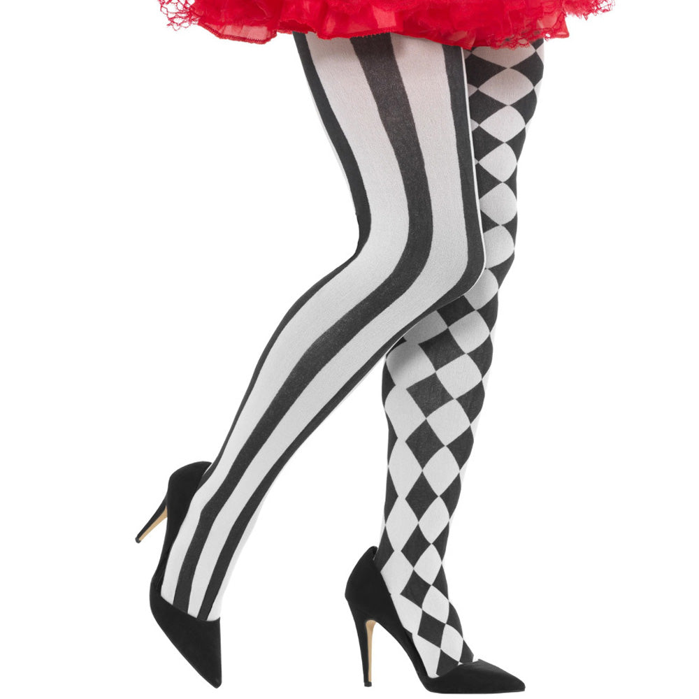 Plus Size Harlequin Tights