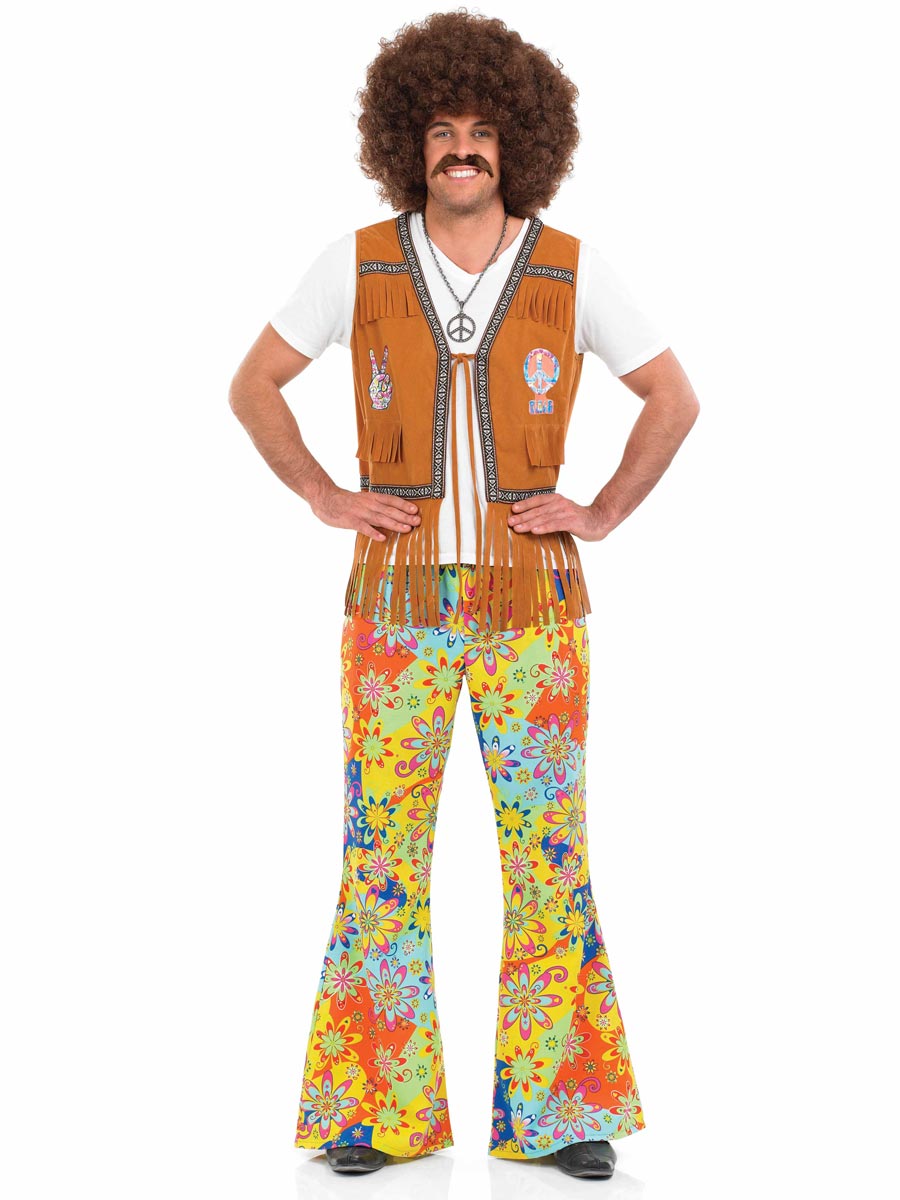 Floral 60s Flares at Fancy Dress and Party