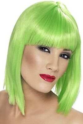 Short Neon Green Wig