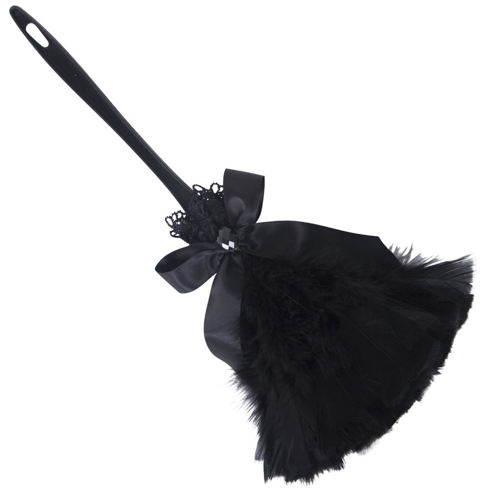 Black Feather Duster