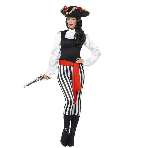 Black Pirate Lady Costume