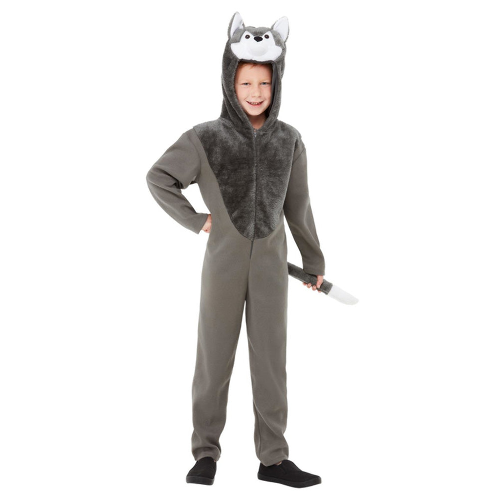 Kids Wolf Onesie Costume