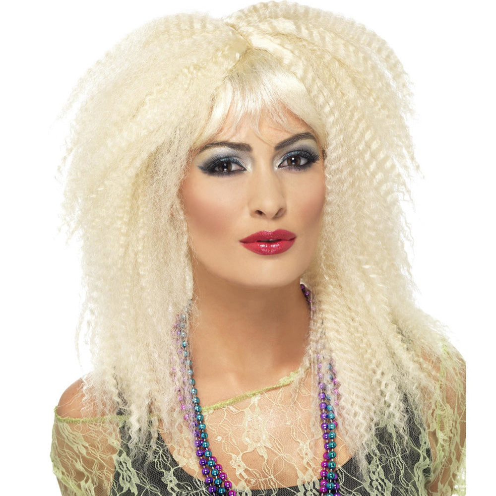 Trademark Crimp Blonde Wig