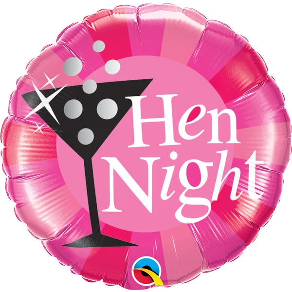 Pink Hen Night Balloon