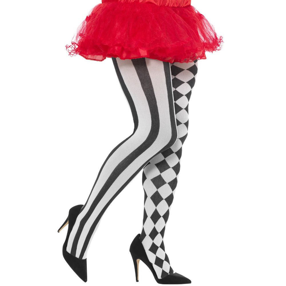 Plus Size Harlequin Tights