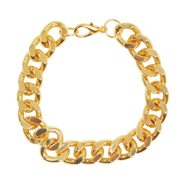 Gold Disco Bracelet
