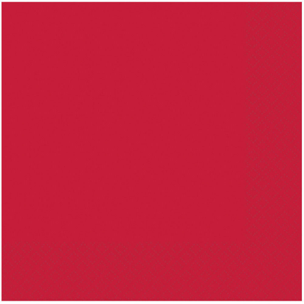 Red Napkins Pack of 50