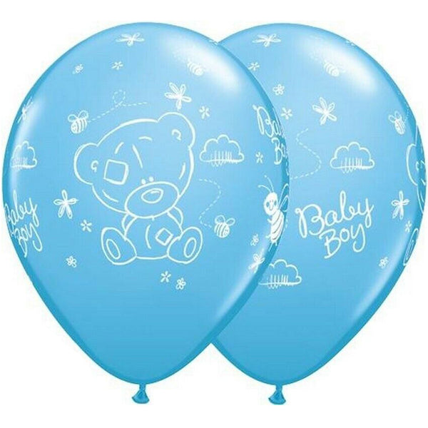 11" Latex Tiny Tatty Teddy Baby Balloons (Pack of 25)