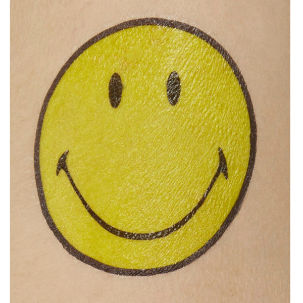 Multicoloured Smiley Transfer Tattoos