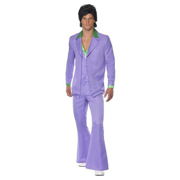 Purple 70s Disco Suit