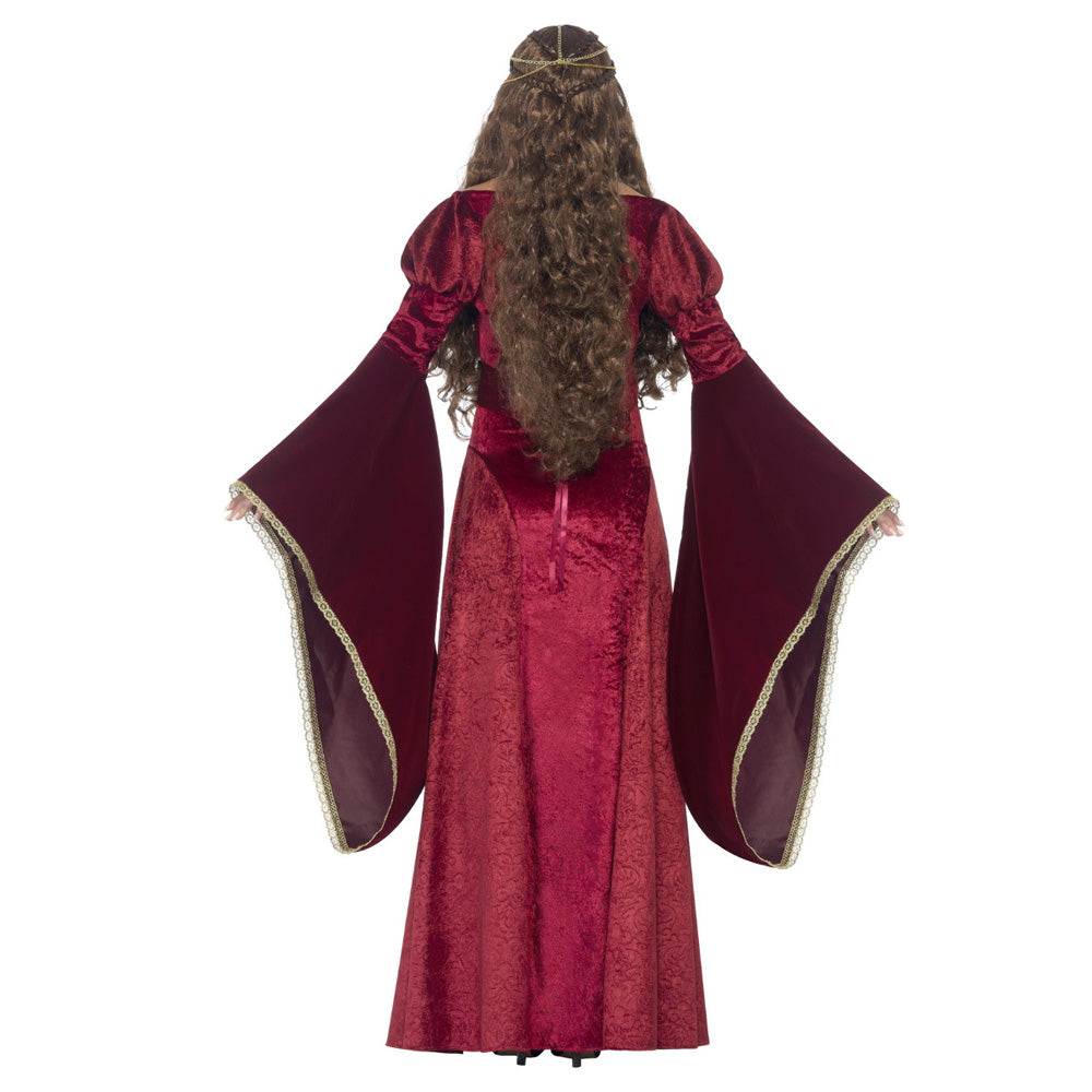 Red Medieval Queen Costume