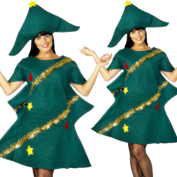 Green Christmas Tree Costume