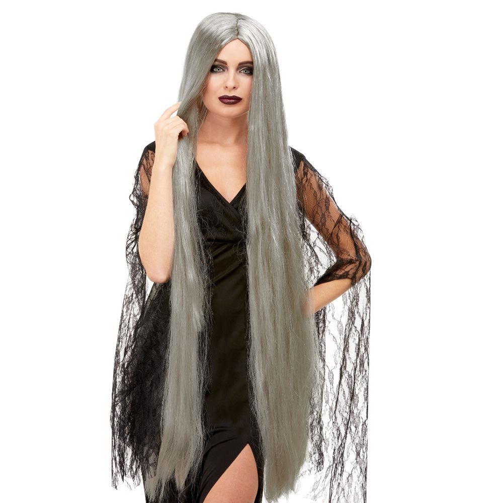 Very Long Grey Wig