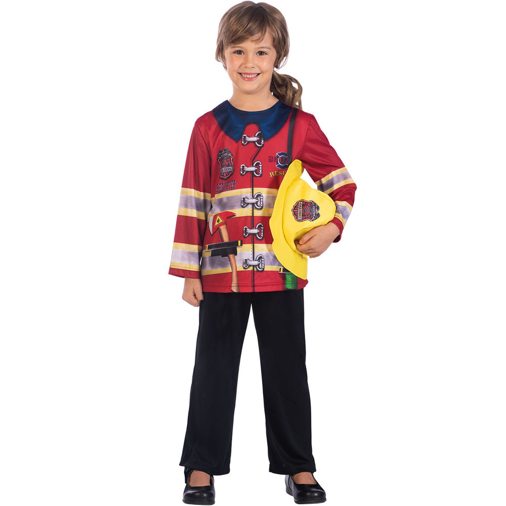 Kids Fire Fighter Costume
