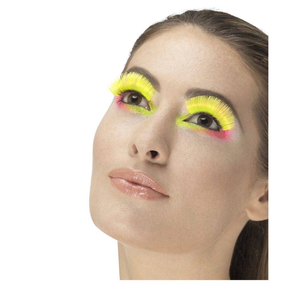 Neon Yellow Eyelashes