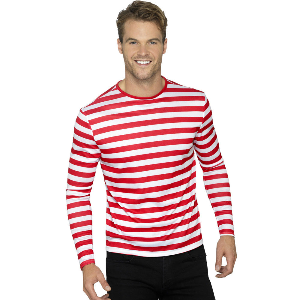Red Stripy T-Shirt