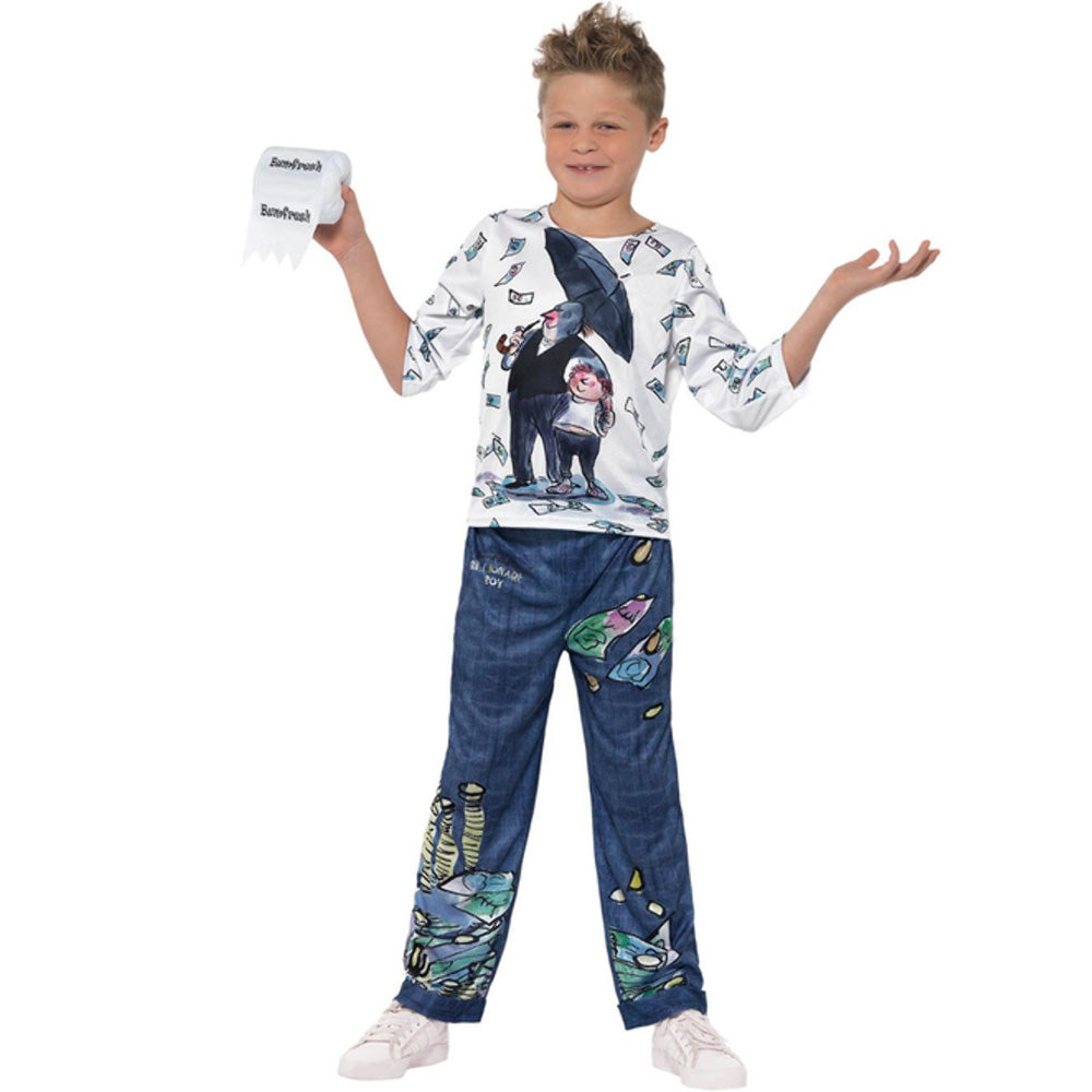 Kids Deluxe Billionaire Boy Costume Small