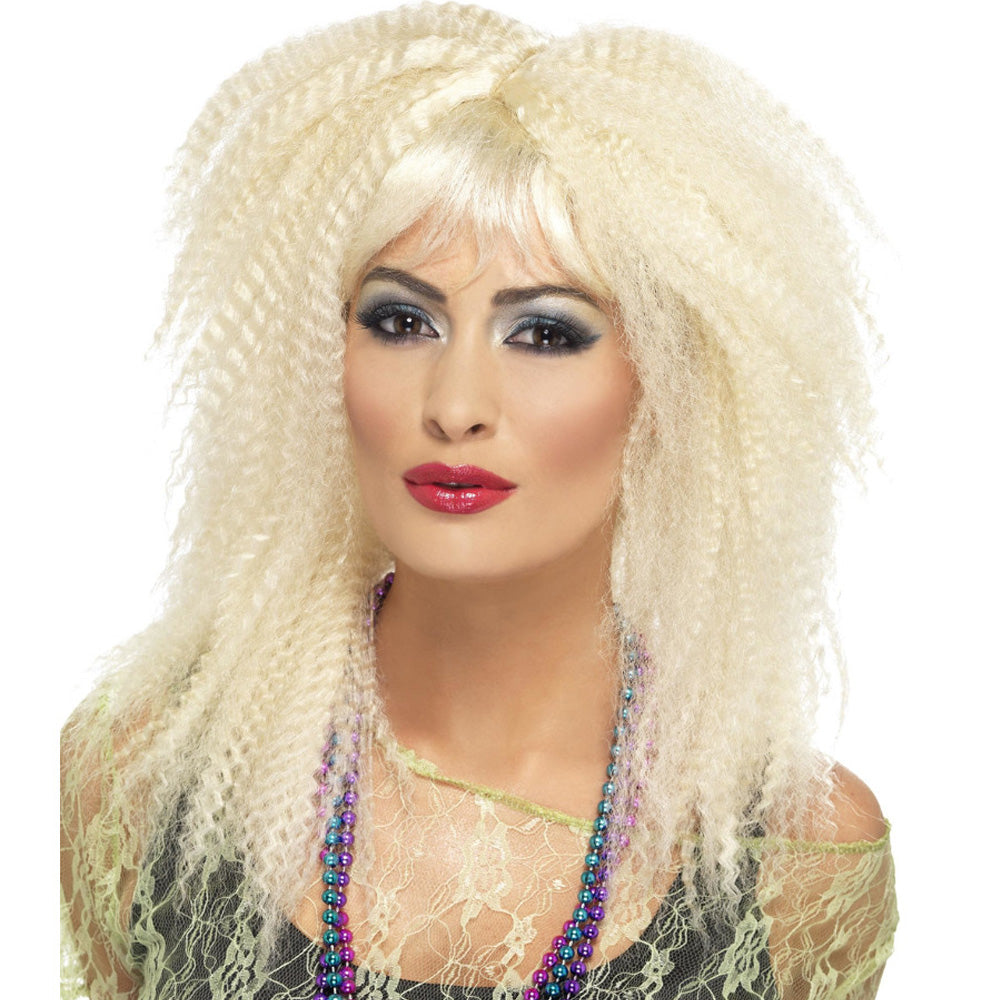 Trademark Crimp Blonde Wig