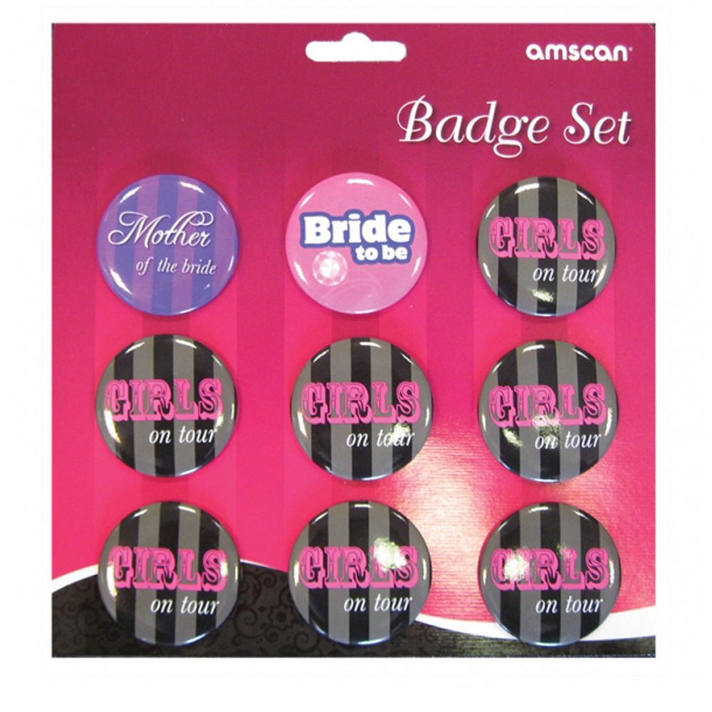 Hen Night Party Badges