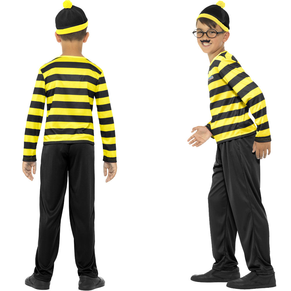 Kids Where’s Wally Odlaw Costume