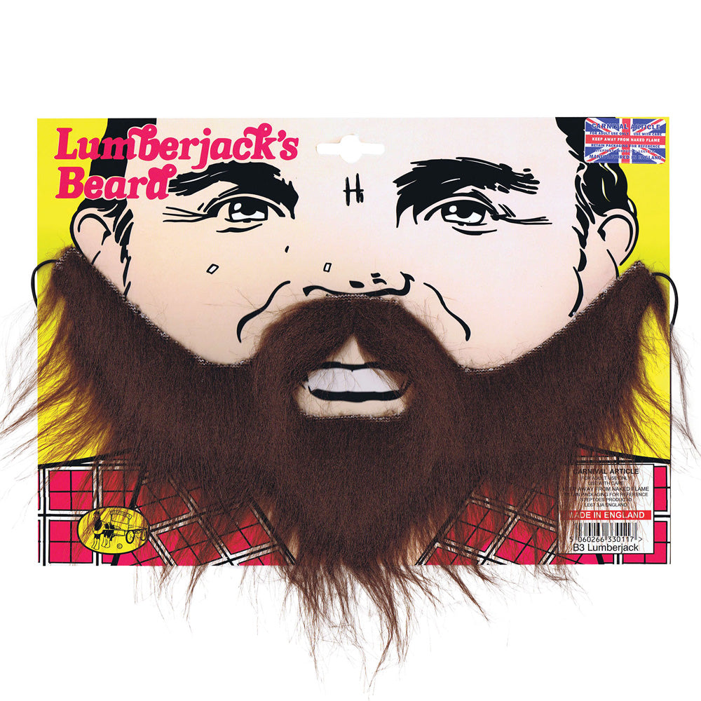 Brown Lumberjack Beard