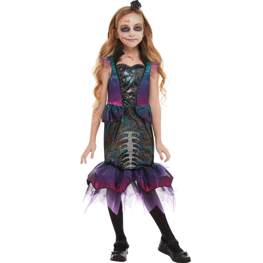 Kids Dark Mermaid Costume