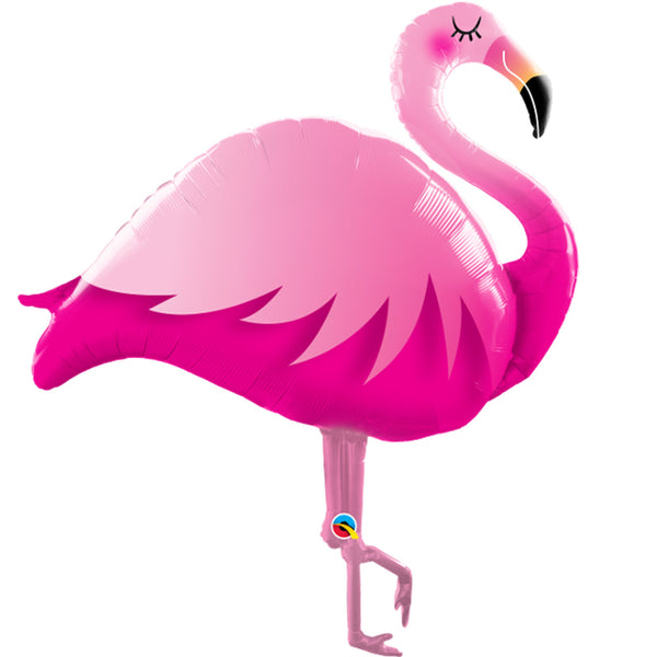 46" Foil Pink Flamingo Supershape Balloon