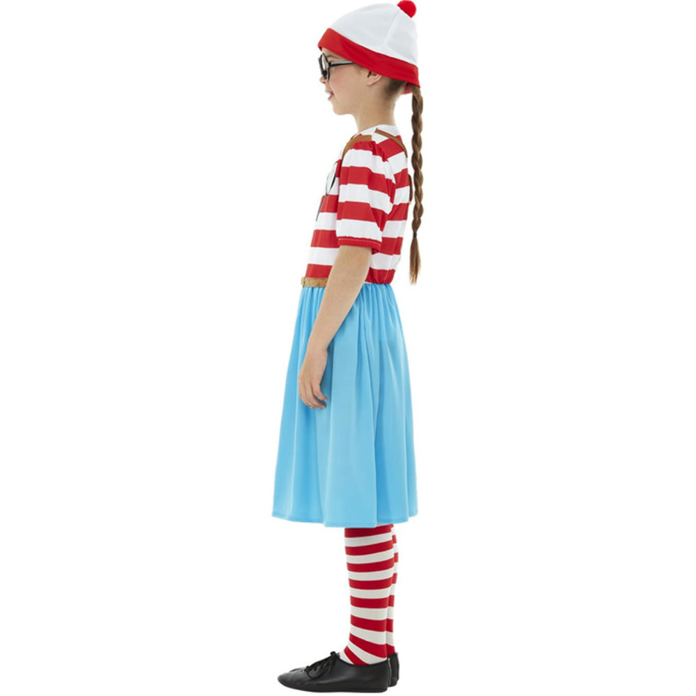 Kids Deluxe Where's Wally? Girl Costume
