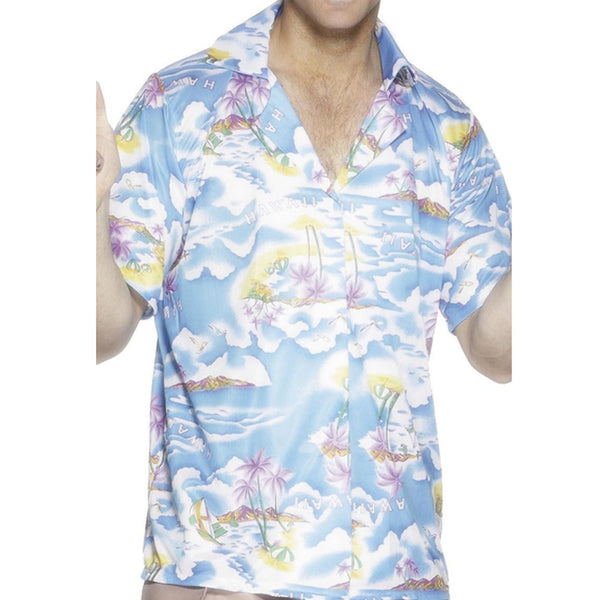 Blue Hawaiian Shirt