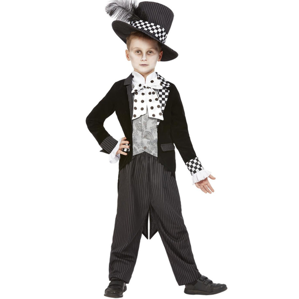 Kids Dark Mad Hatter Costume
