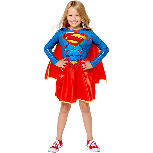 Kids Sustainable Supergirl Costume
