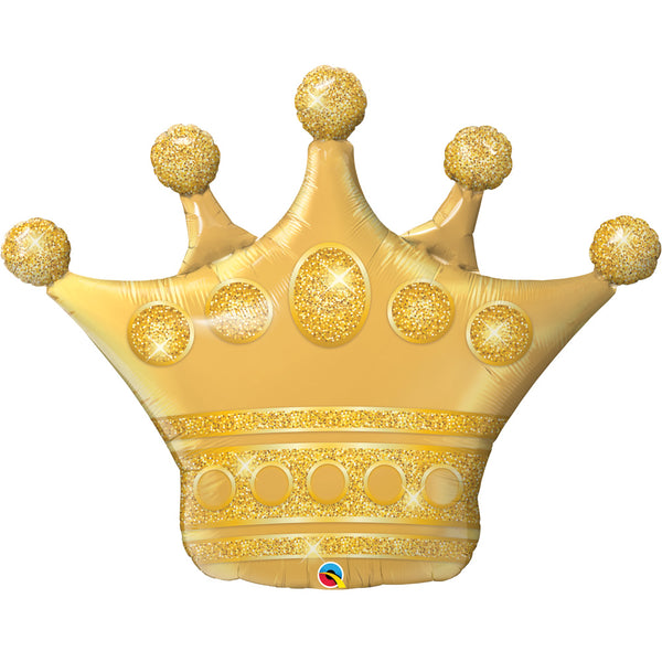 41" Golden Crown Foil Balloon