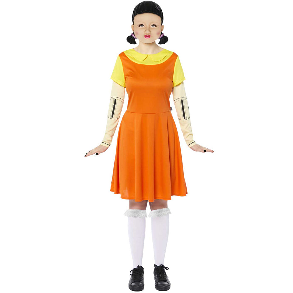 Deluxe Squid Game Doll Costume