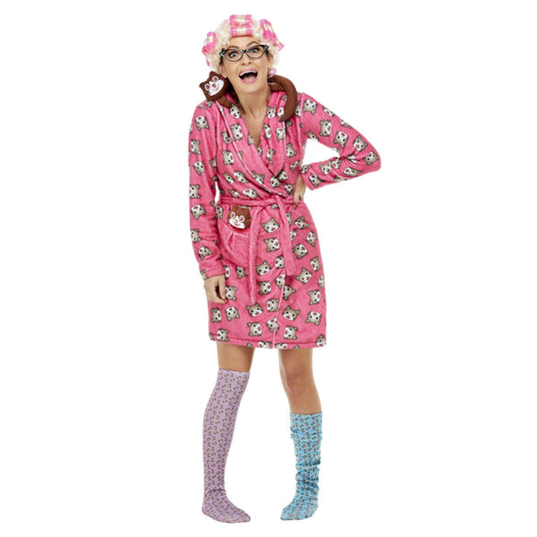 Pink Cat Lover Lady Costume