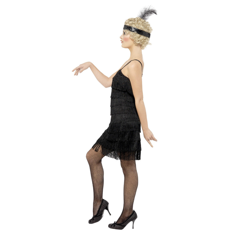20s Classic Black Flapper Costume