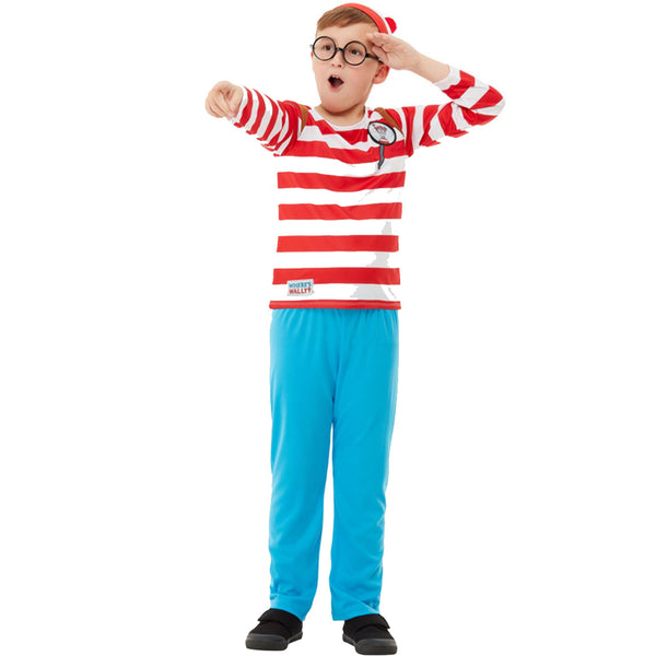 Kids Deluxe Where's Wally? Boy Costume