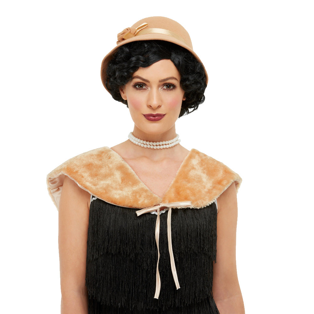 20s Cream Hat and Stole